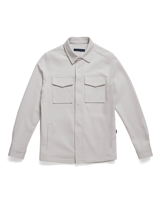 Men’s Light Grey Stretch Twill Jacket